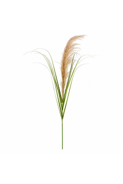 OEM Planta Artificiala Iarba Ornamentala, 110 cm, Stuf si Iarba, Verde si Mar...