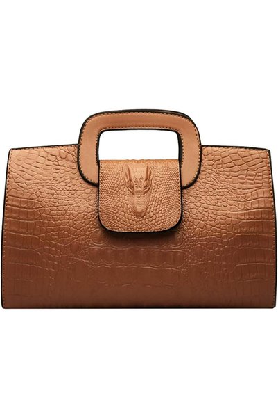ZLMTAKI ZLMBAGUS Women Vintage Flap Tote Top Handle Satchel Handbags PU Leath...