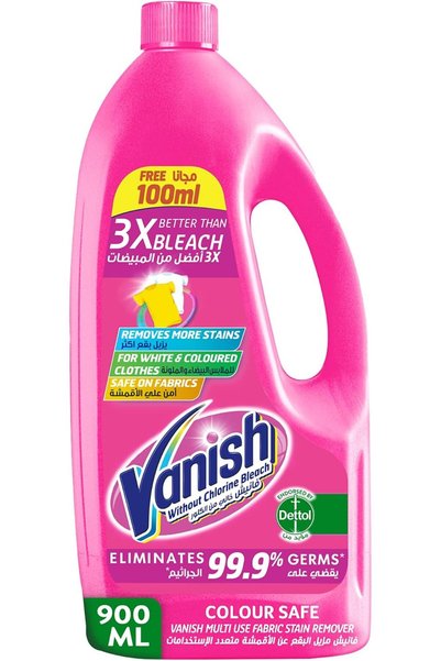 PFB Vanish سائل فانيش لإزالة البقع عن الملابس الملونة والبيضاء، 1 لتر