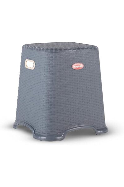 Nayasa Cane Plastic Stool Medium | Plastic Stool for Sitting at Home & Office...