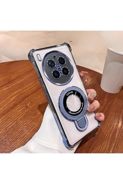 Generic for Vivo X300 Pro 5G Case with Magnetic Ring Stand,[Compatible with M...
