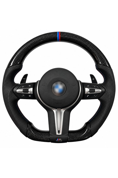 autogp Bmw f10 m5 direksiyon simidi carbon f1 vites+cruze control+airbag