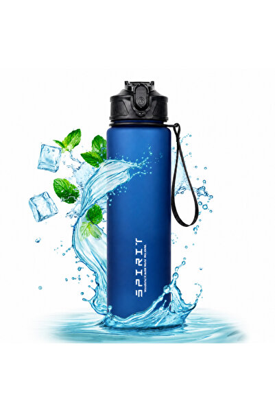 ECARLA Water bottle with measuring scale, 750 ml, With straw and lock, 25 x 6...