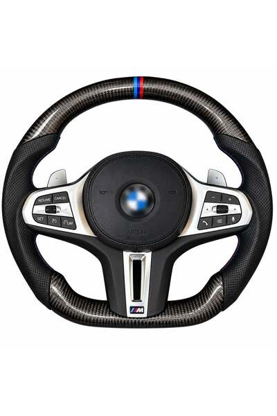 autogp Bmw g20 g22 g30 direksiyon simidi carbon f1 vites+cruze control+airbag