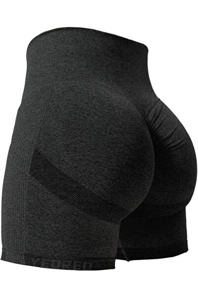 GENERAL YEOREO Women High Waist Workout Yoga Gym Smile Contour Seamless Cycli...