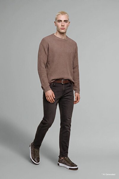 DeFacto Pedro Slim Fit Normal Waist Narrow Leg Jean Trousers I8956Ax26Au
