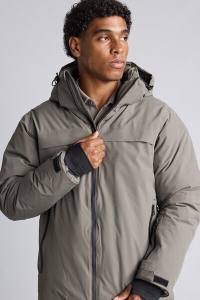 DeFacto Regular Fit Hooded Zippered Ski Jacket H5981Ax26Cw
