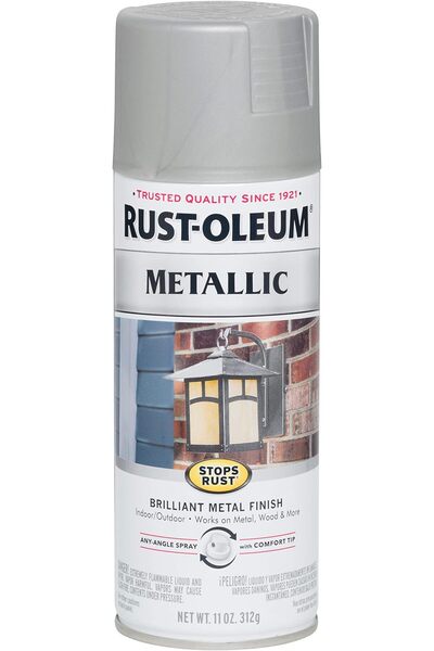 rusticceramic طلاء رذاذ معدني من Rust-Oleum 248636 لوقف تكون الصدأ، 11 أونصة،...