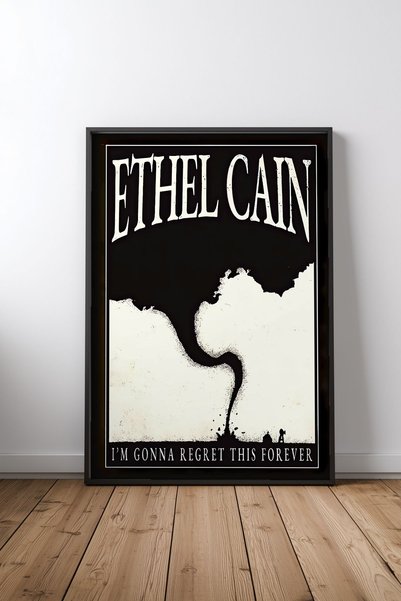Mercher Club Ethel Cain I m Gonna Regret This Forever Çerçeveli Tablo Poster ...