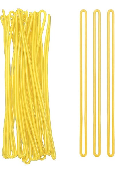 GENERAL Luggage Tag Loops, PVC Luggage Straps Worm Loops- Fitting For(Bag Tag...