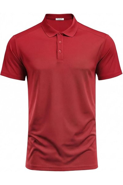 GENERAL PINSPARK Men's Golf Polo Shirts Moisture Wicking Quick Dry Performanc...