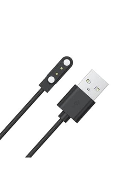GENERAL شاحن ساعة ذكية مغناطيسي بمنفذين لـ YAMAY SW022، كابل شحن عالمي USB/TY...