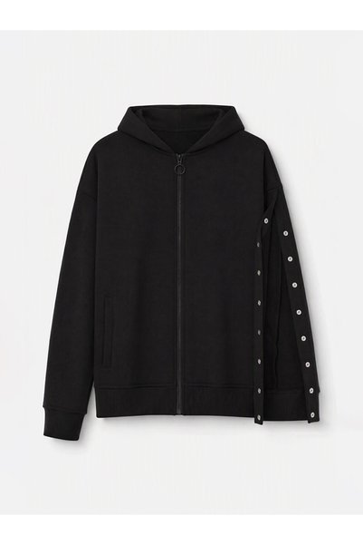 LC Waikiki Limitlesseasy-To-Wear Unisex Children's Zippered Sweatshirt
