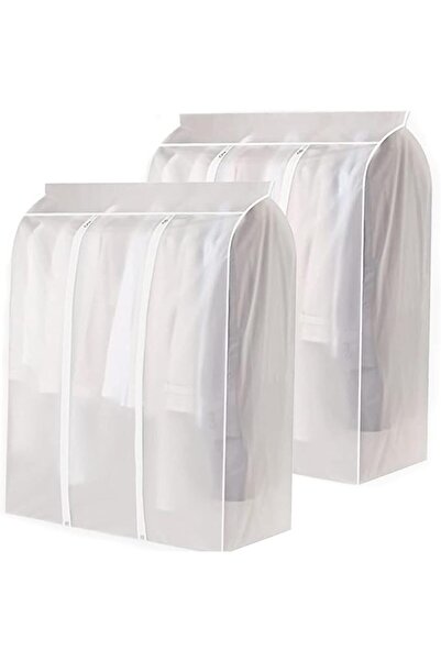 Generic 2 Pcs 47'' Garment Rack Cover, Dustproof Waterproof Garment Bags for ...