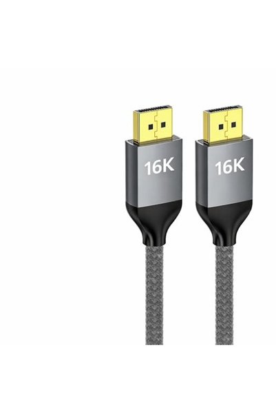 Generic كابل DisplayPort 2.1 بسرعة 80 جيجابت في الثانية، 16K 60Hz، 8K 144Hz، ...