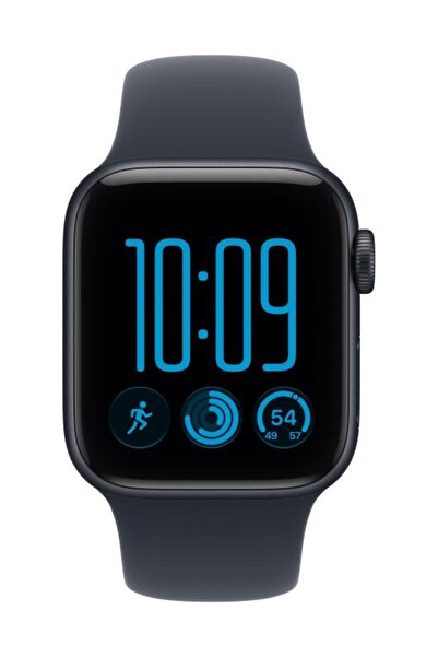 Apple Ceas Watch SE 3 GPS 40mm Carcasă din aluminiu Midnight cu curea sport a...