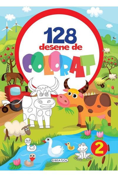 GIRASOL 128 desene de colorat 2
