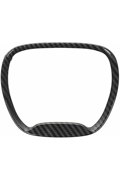 Generic Carbon Fiber Steering Wheel Trim Frame for Dodge Challenger Charger 2...