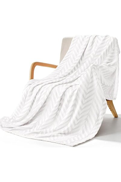 Whale Flotilla Flannel Fleece Queen Size Blanket for Bed, 230x230 CM