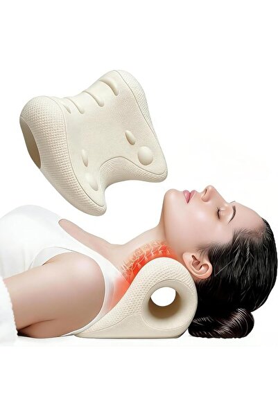 Yelajoy Neck Stretcher, Neck and Shoulder Relaxer, Cervical Traction Pillow, ...