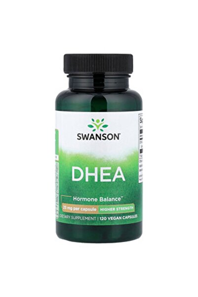 DHEA, 25 mg, 120 Vegan Kapsül
