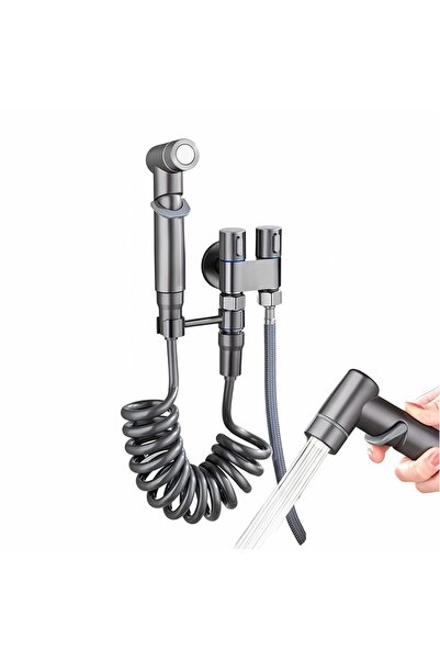 Sanlux Duș Igienic pentru Toaletă cu Furtun Extensibil, Set pentru Igienă Per...