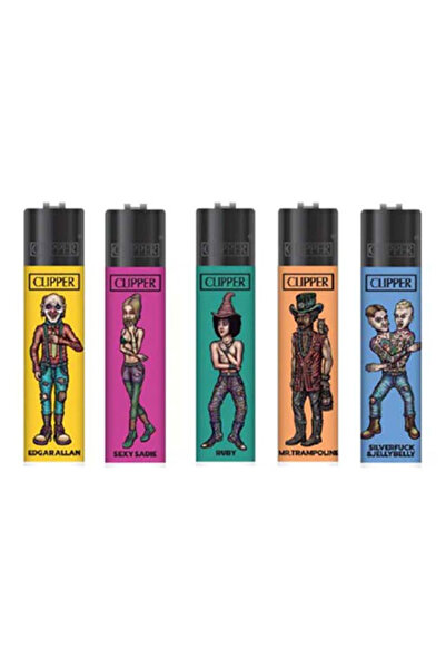 Clipper Μεγάλος Αναπτήρας - Σικάρουμπλες με Λιοντάρια (Συλλεκτικό)