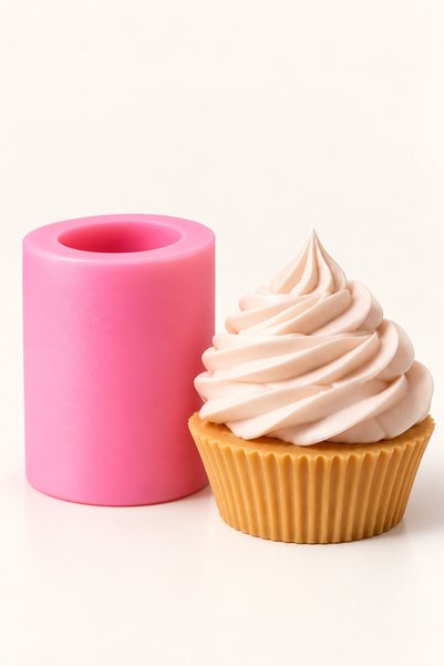 MUMTEDARİK Cupcake Mum, Sabun ve Kokulu Taş Silikon Kalıbı MT-097