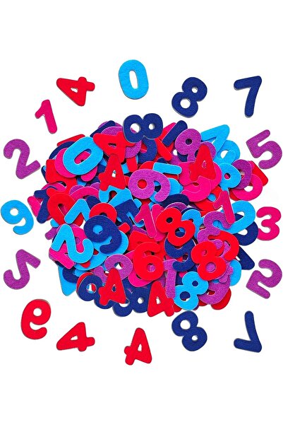 Generic Number Stickers, Felt Stickers for Kids, Felt Numbers for Crafts, Cra...