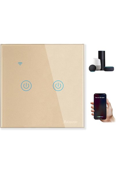 Generic WiFi Smart Wall Light Switch,Touch Switches, No Neutral Wire Required...