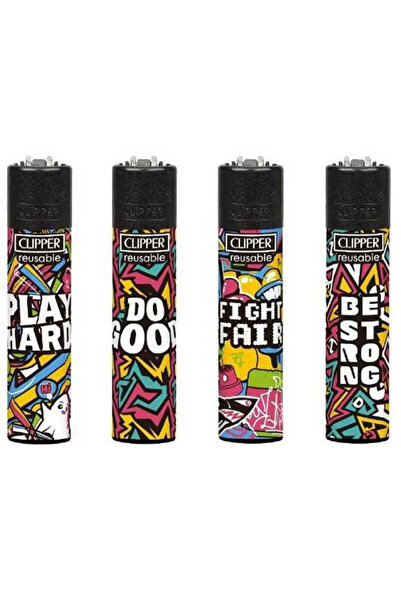 Clipper Μεγάλο Αναπτήρας - Γκράφιτι Μοτοσικλετών + Ασπρόμαυρο