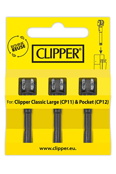Clipper Μηχανισμός Αντικατάστασης για Αναπτήρες - 3 τεμάχια.