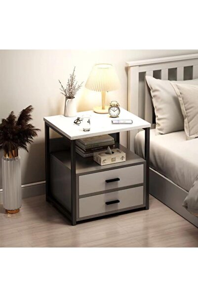 Generic Nightstand, Bedside Table, 40 * 34 * 50cm Dresser for Bedroom, Bed Si...