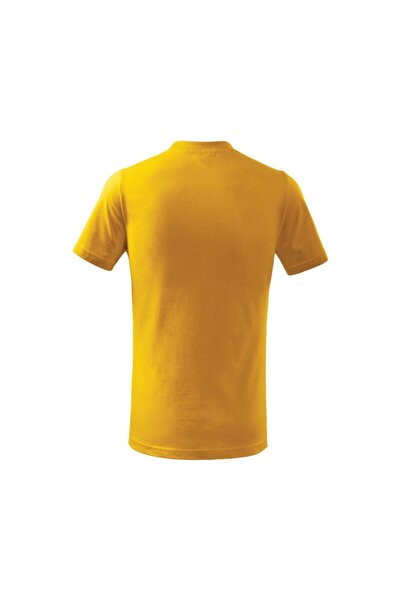 Malfini Tricou Basic Free Jr MLI-F3804 galben