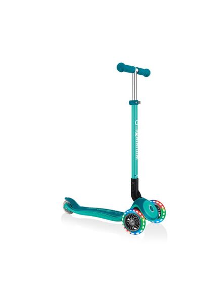Globber Primo Foldable Plus Lights Jr 439-107 trotinetă cu trei roți