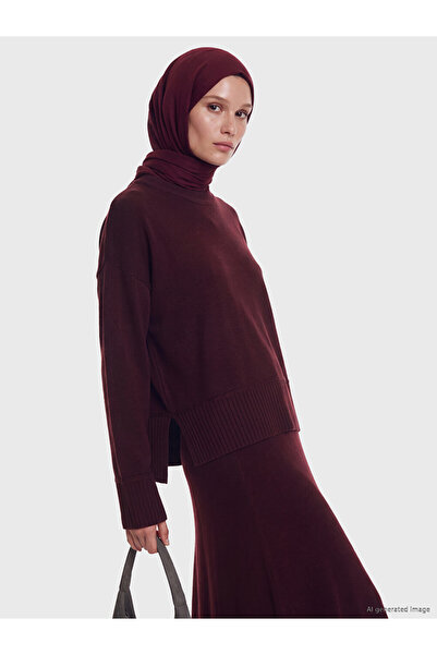 LC Waikiki Esvab • Modern & Distinctive Zero Roba Collar Women's Knitwear Swe...
