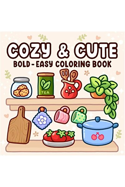 Generic Coloring Book for Adults and Teens Featuring Super Cute Animal Charac...