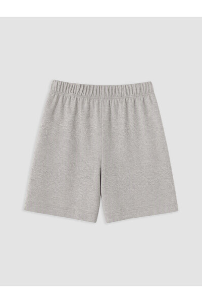 LC Waikiki Peak New Season Green Boys' Shorts with Elastic Waist
