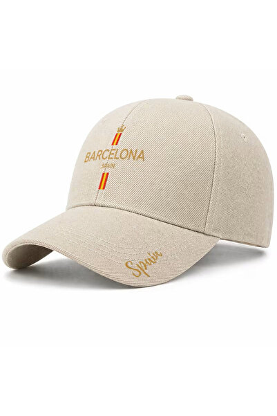 l'eivor Barcelona Spain Printed Velcro Cotton Hat