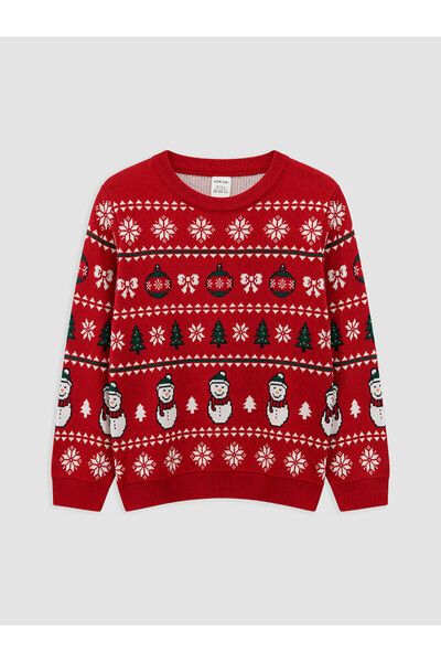 LC Waikiki Esvab • Modern & Distinctive Zero Roba Collar Girls' Knitwear Sweater