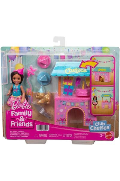 Barbie Club Chelsea Birthday Surprise Doll Playset