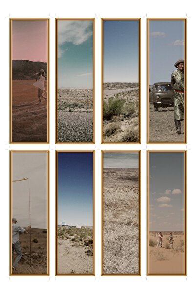 OEM Set of 8 Bookmarks with the Wind of the Steppe Theme, Elegant Design, Dur...