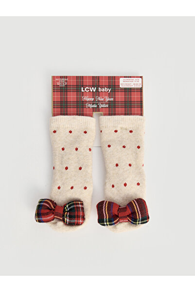 LC Waikiki Bow-Tied Baby Girl Home Socks from Uzg Store for Style Enthusiasts