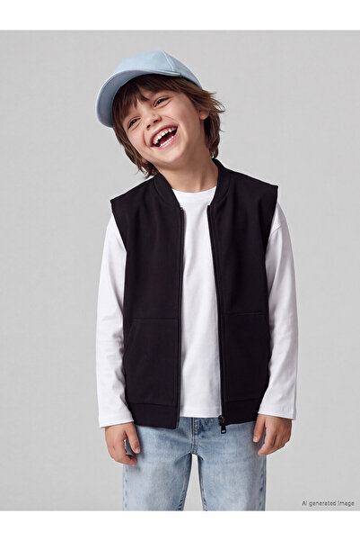 LC Waikiki Esvab • Modern & Distinctive College Roba Collar Boys' Vest