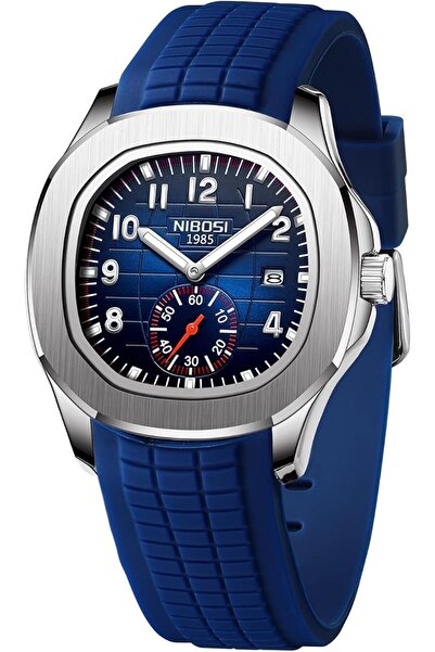 GENERAL Nibosi Men's Quartz Movement Analog Wrist Watch, Stainless Steel Wate...