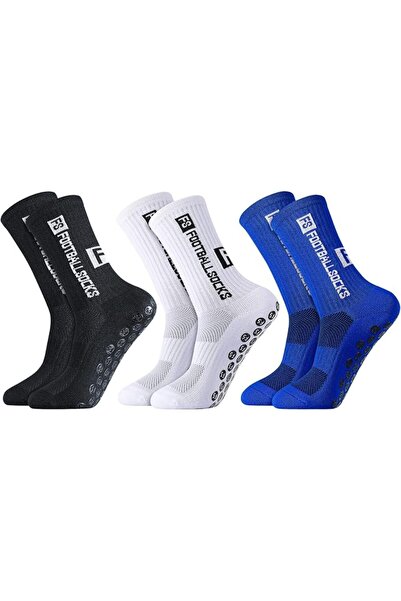 GENERAL Fantesi 3 Pairs Football Socks for Men Women,Sports Socks Soccer Anti...