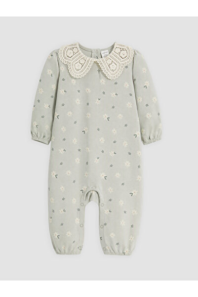 LC Waikiki Baby Roba Collar Printed Baby Girl Jumpsuit from Uzg Store for Sty...