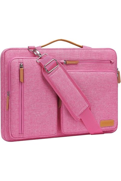 Mosiso 360 Protective Laptop Shoulder Bag,Computer Bags,Side Open Messenger B...