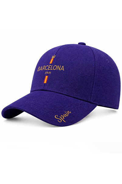 l'eivor Barcelona Spain Printed Velcro Cotton Hat