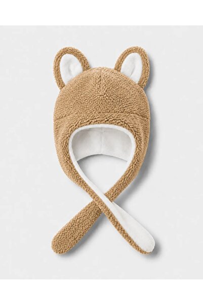 Moose Mood قبعة أطفال دافئة من القطيفة بتصميم ثعلب لطيف